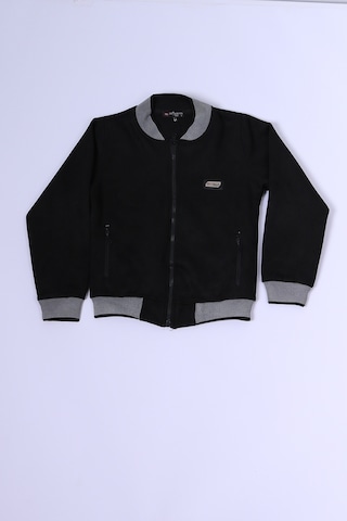 Erkek Çocuk Mevsimlik Ceket Fermuarlı Cepli C26 Siyah