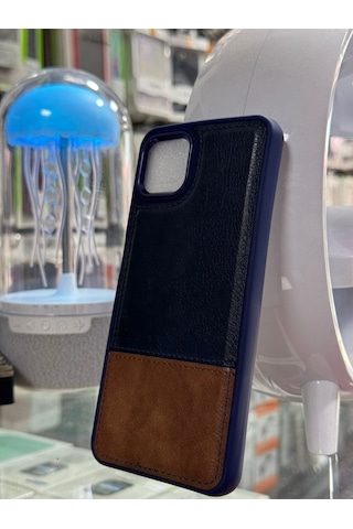 Samsung Galaxy A04 Uyumlu Suni Deri Kılıf