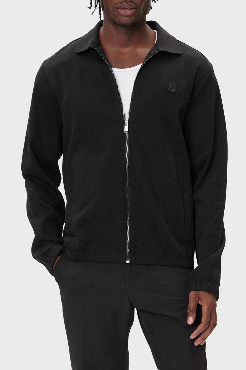 Boss Erkek Sweat 50556971 002 Siyah Siyah