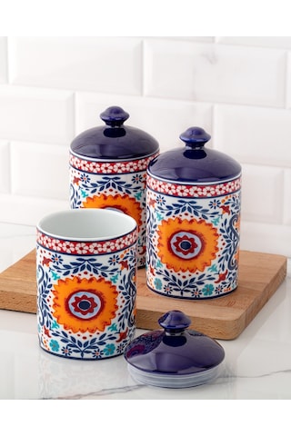 Madame Coco Daisy 3'lü Baharatlık Seti Bhrt00000000119x9x16 Cm-renkli