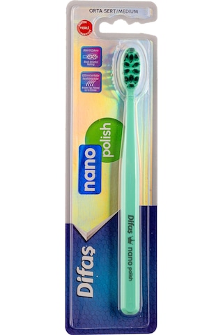 Difaş Nano Polish Diş Fırçası Orta Sert