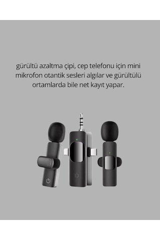 Çok Yönlü Mikrofon - Net Ses Uzun Pil