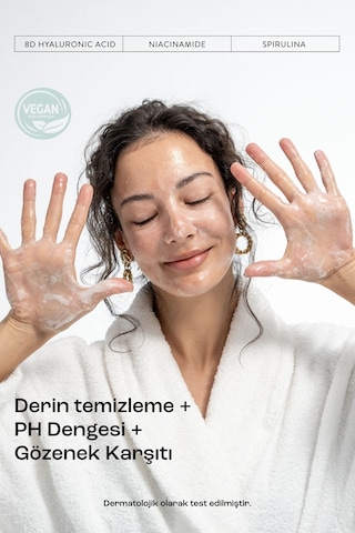 MatsuMarine Algae Sebum Ph Dengeleyici Günlük Temizleme Jeli 200 ML