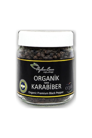 Ayhan Ercan Tane Organik Karabiber 90 G Ayhan Ercan Tane Organik Karabiber 90 G