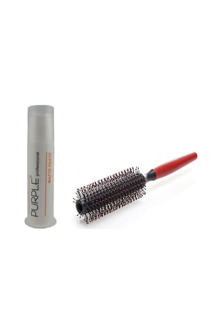 Purple Mat Wax 100 ML + Venüs 1401 Saç Fırçası