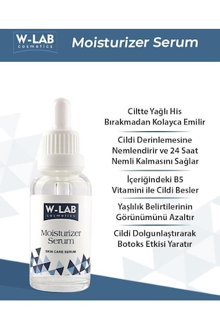 W-Lab Cosmetics Moisturizer Serum 30 ML