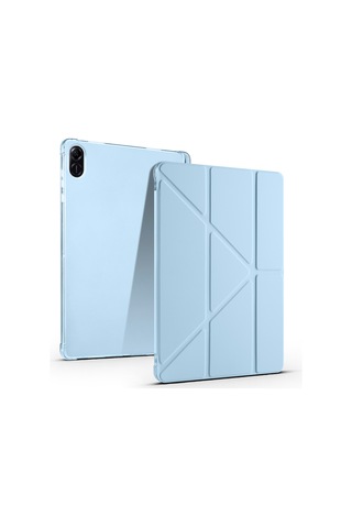 Honor Pad X8a Kılıf Stand Olabilen Kalemlikli Pu Deri Tablet Kılıfı Kapaklı Kılıf