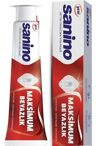Sanino Maksimum Beyazlık Diş Macunu 75 ML