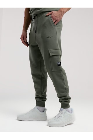 Ever Essentials Regular Haki Erkek Kargo Cepli Jogger Haki