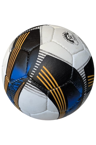 Katze Super Sert Zemin Futbol Topu 4 Numara Beyaz - Mavi