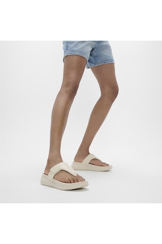 Roncato A99 Paris Beige Terlik Kadın Diğer Iw1-090 /675 /a99 Fitflop F-mode Go Adjustable Flatform Toe-post Bej