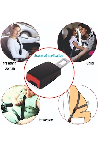 Hamileler İçin Araçlara Uyumlu Emniyet Kemeri Yükseltici 1 Adet