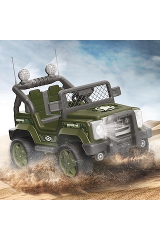 Dolu Commando 8083 12 V Uzaktan Kumandalı Akülü Jeep