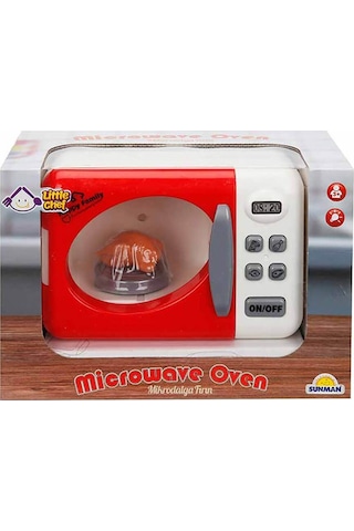 Little Chef Işıklı Mikrodalga Fırın Oyun Seti