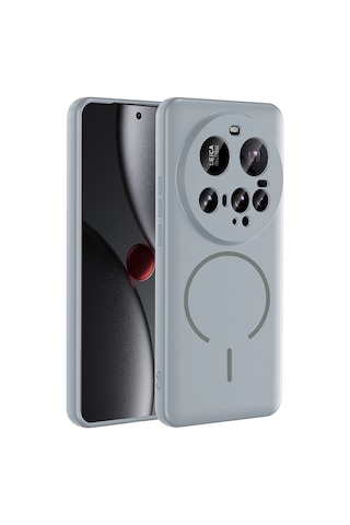 Zore 15 Ultra Kılıf M-safe Şarj Özellikli Nvth Meta Kapak - Mürdüm