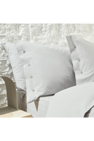 Yataş Bedding Plain Çift Kişilik Ranforce Nevresim Takımı - Gri
