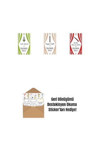 Vali Hanım Ciltli + Neyzen Tevfik Ciltli + Darbe: Kan Ve Sultan Ciltli + Okuma Sticker'ları