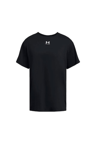 Under Armour Campus Oversize Ss Kadın T-shirt 1387193-001 Siyah-siyah