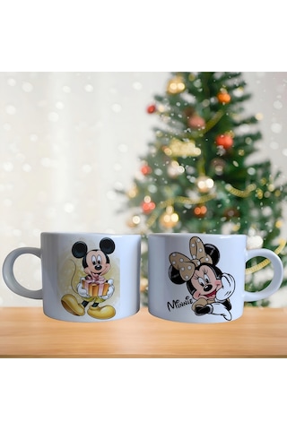 Mickey Mouse Kupa Bardak Tek Adet 0305 Çok Renkli