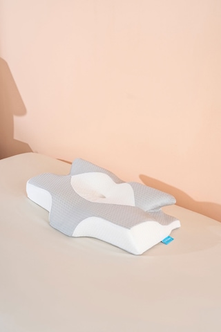 Visco Nox Omuz Ağrısı Önleyici Ortopedik Visko Yastık 64 38 12,5cm Beyaz