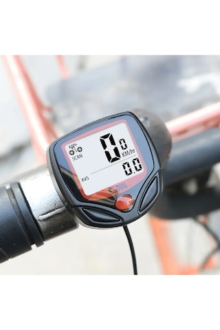 Bisiklet Hız Göstergesi Su Geçirmez Dijital Hız Ve Mesafe Ölçer
