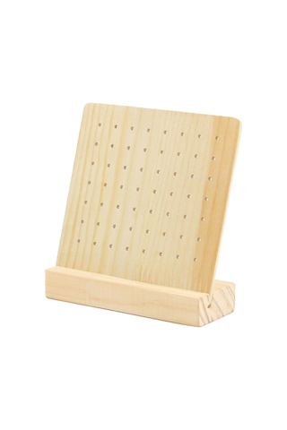 Homyl Takı Rafı Ekranı Gösterisi Için Kompakt 28-çift-delik 28 Çift Delik