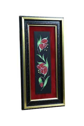 E38 El İşçiliği Suluboya Tablo - 16 32 Cm - 6531