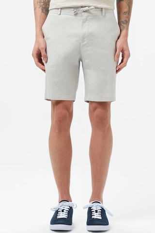 Lacoste Men's Regular Fit Gray Bermuda Shorts Erkek Keten Pamuk Bermuda Şort Gri