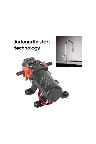 Motion003 Rv Küçük Difuz Pompa Dc 12v 24v Su Arıtıcılar İçin Güçlendirme Pompa Otomatik Başlatma Bitirme Fonksiyonu Miniatur Araç Montajlı 24v
