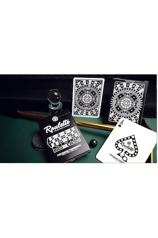 Bicycle Roulette Marked Oyun Kağıdı Limited Edition Uspcc Koleksiyonluk İskambil Kartları Destesi