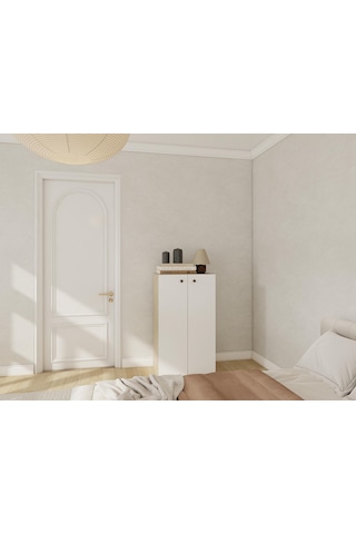 2 Kapaklı Çok Amaçlı Dolap Koton Vizon Koton Vizon