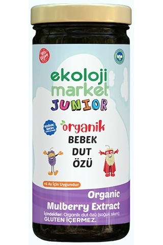 Ekoloji Market Organik Çiğ Tahin 230 G + Organik Dut Özü 290 G