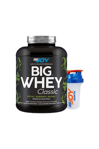 Bigjoy Sports Big Whey Classic Whey Protein Antep Fıstıklı Dondurma 72 Servis 2376gr Protein Tozu