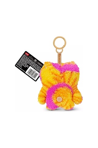 Fuggler Sarı Pembe Peluş Anahtarlık Seri 6 Orijinal Zuru Koleksiyon Çanta Süsü Anahtarlık 11,5 Cm