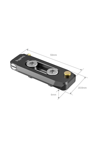 Smallrig Bun2468b Düşük Profilli Nato Rayı 50mm Siyah