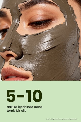Kolajen Kil Maskesi - Leke Ve Siyah Nokta Giderici Yüz Maskesi - Collagen Clay Mask - 125 Gr