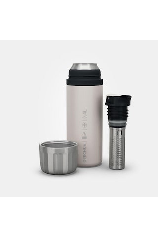 Quechua Çay Filtreli Paslanmaz Çelik Termos - 0,4 L - 900 Çok Renkli