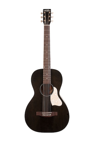 Art & Lutherie Roadhouse A/e Parlor-style Elektro Akustik Gitar Faded Black