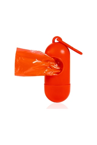 Bamm Bamm Çanta Boy Kirli Bebek Bezi Çöp Poşeti ve Taşıma Çantası (Kırmızı)