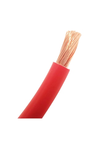 Akü Inverter Arası Kablo 25'lik Bakır 1 M Kırmızı