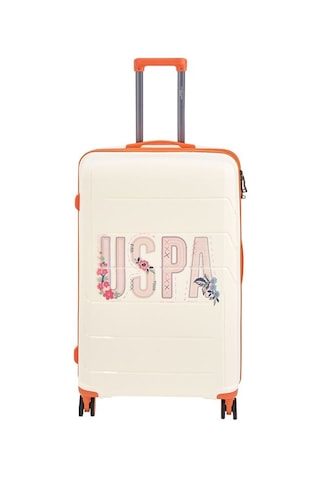 U.s.polo Assn.since 1890 Unisex Büyük Boy Valiz V.plvlz24060a-01 Beyaz