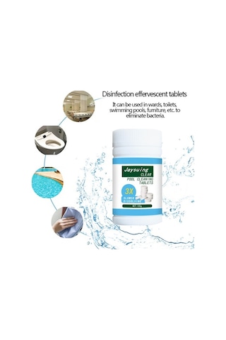 Pazly Havuz Temizlik Fıçısı J Modeli 100g Tablet Seti