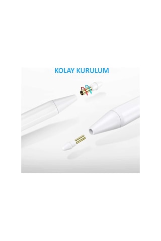 Dijital Şarjlı Avuç İçi Algılamayan Stylus Yedek Kalem Ucu Tip Uç