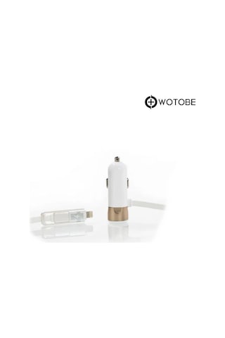 3.4 Mah Dual Usb Kablolu Turbo Araç Şarjı