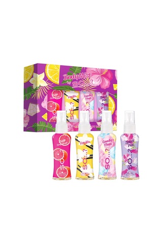 Body Mist Mini Vücut Spreyi Hediye Seti 4x50ml