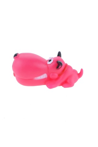Köpek Oyuncağı Vinil Sesli Köpek Sesli Eğlenceli Pembe Dog