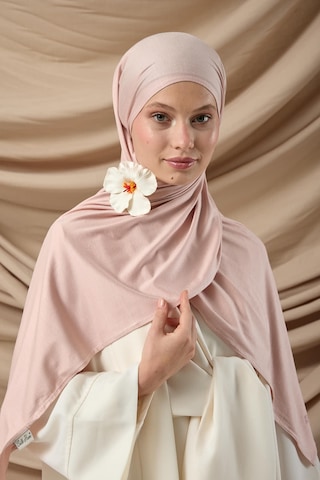Silk Home Premium Penye Şal 65002-13 Pudra Çok Renkli