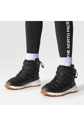 The North Face Thermoball Lace Up Waterproof Kadın Siyah Bot NF0A5LWDR0G1 Siyah