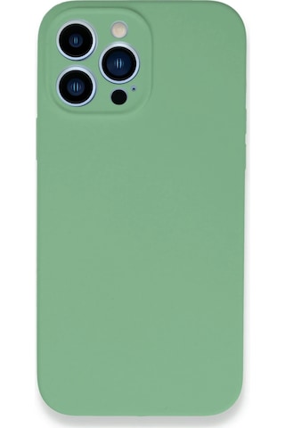 Gld-spt- Newface Apple Uyumlu iPhone 13 Pro Max Kılıf Lansman Legant Silikon - Yeşil
