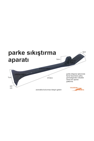 Parke Döşeme Sıkıştırma Aparatı Laminant Parke Takozu Çektirme De
